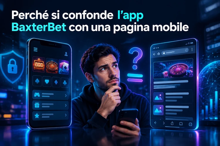 Perché si confonde l’app BaxterBet con una pagina mobile