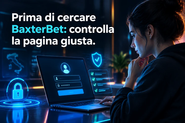 Prima di cercare BaxterBet: controlla la pagina giusta
